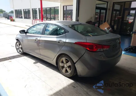 2013 Hyundai Elantra Gls from USA, damaged, VIN KMHDH4AE6DU660811